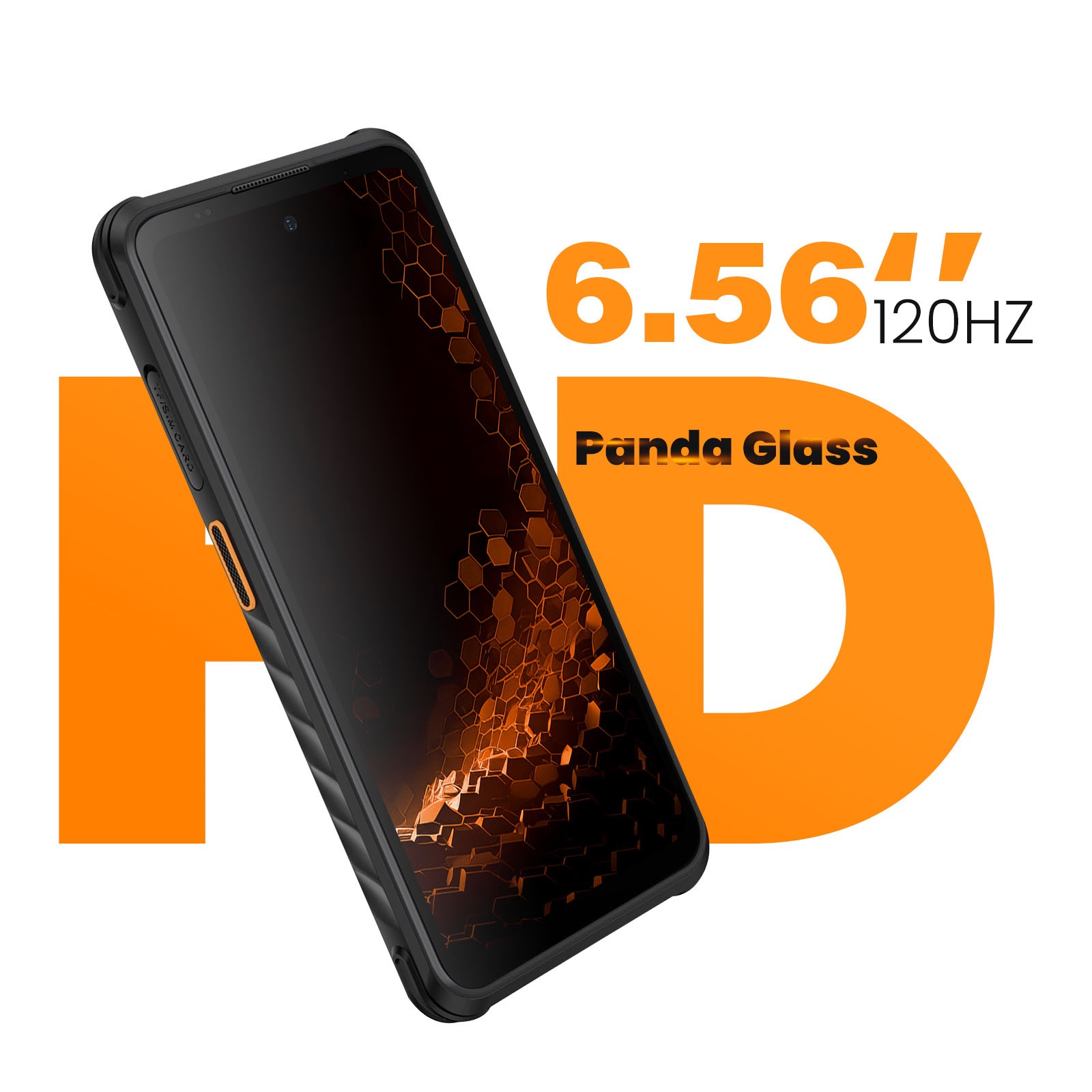 Smartphone 5G Hammer Iron 6 avec 256 Go et Android 15, Noir - 3