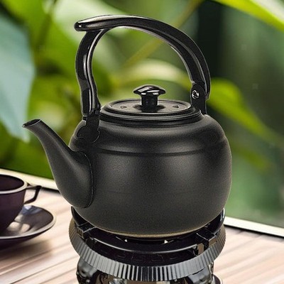Edelstahl Teekanne Kaffeekanne Wasserkocher für Camping Outdoor Restaurant