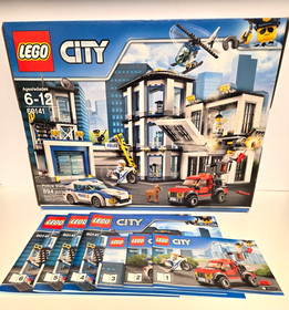 LEGO CITY: Police Station (60141) 100% Complete w/Manual & Box