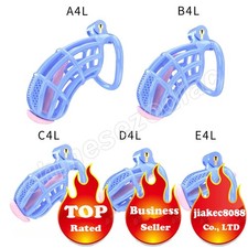 Male Chastity Cage Sissy flat chastity cage belt Cage Man Lock Peni Ring Men