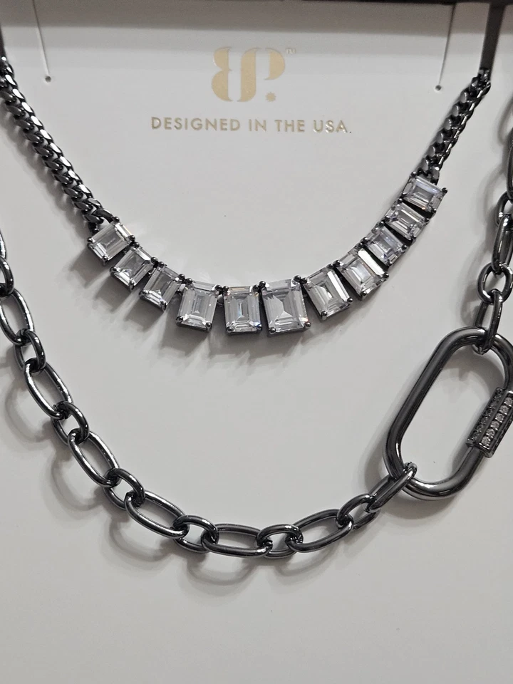 Bomb Party Luxe Capas 2025 Pure Edge Cz en chapado de hematita NK33970