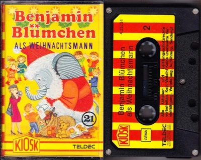 MC Benjamin Blümchen 21 - als Weihnachtsmann - KIOSK TELDEC geschraubt - Bild 1 von 3