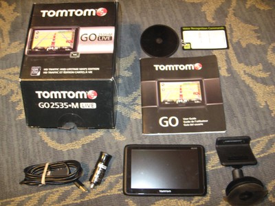 WORKS PERFECT TomTom GO 2535M LIVE GPS Navigator Set 5'' LCD Car Auto Screen