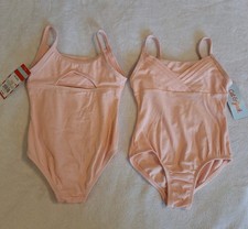 Cat  Jack Girl's Leotards Set of 2 Size XS 4/5 Pink New