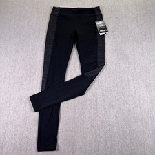 NWT Avalanche Womens Small High Waisted Comfort Compression Leggings Black