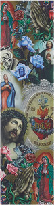 DGK Epilogue Jesus Mary 9 x 33 Grip Skateboard Griptape Sheet