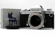  Almost MINT Nikon Nikomat FT2 Silver 35mm SLR Film Camera Body From JAPAN