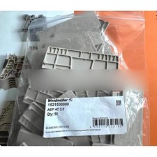 50pcs/bag new Weidmuller AEP 4C 2.5 1521530000 terminal blocks cover plate #md