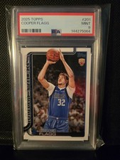 2025-26 Topps - Cooper Flagg #201 (RC) Psa9