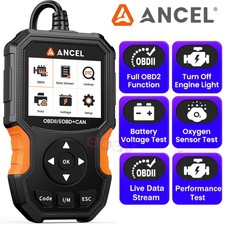 Automotive Engine Code Reader OBD2 Car Scanner Read Reset Battery Voltage Test