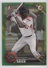 2016 Bowman Draft Draft Picks Green 37/99 Anfernee Grier #BD-11 d8g