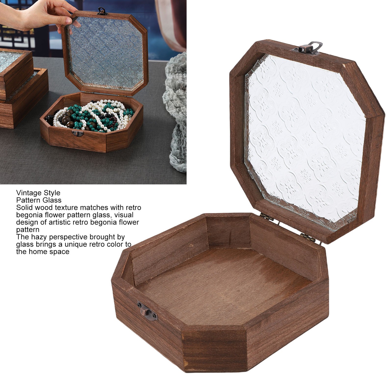 Vintage Wooden Storage Box With Combination Lock Recommended