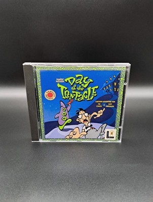CD Rom Day of the Tentacle Spiel Game Adventure Lucas Arts TOP Maniac Mansion
