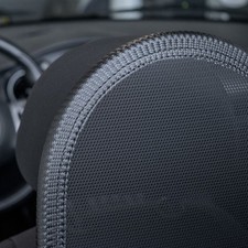 Wind deflector fits a Mini Cooper Cabrio R52 windblocker 2004-2008 -  Carbon