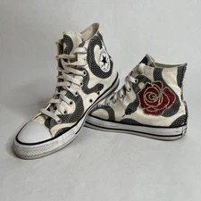 Custom Taylor Swift REPUTATION Converse All Stars Size 7 US Woman's (40 Euro)