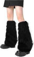 Faux Fur Fuzzy Leg Warmers Furry Boot Covers Women Warm Fuzzy Boot Cuff Boot