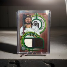 Fernando Tatis Jr. 2025 Topps Tribute Dual Relics Jerseys Memorabilia Green /99