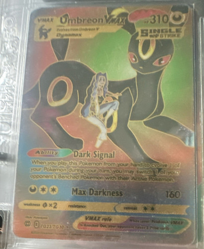 Pokémon Umbreon Crossing the Ruins... Holo Rare Card Japanese