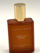 Sand  Fog Perfume Oil Vanilla Musk Eau De Parfum Roll On Fragrance .50oz