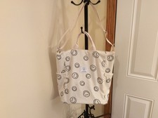 Bolso de Mano Kalidi-Courdoroy-Casual-Hobo-Bolso de Hombro-Mujer-Beige Cara sonriente