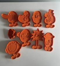 Salter Vintage 1980’s Mr Men Cookie Cutters - Rare Collectable