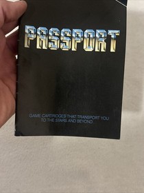 Vectrex Arcade System Passport & Magazine  INSERT ONLY LOT FREE SHIP