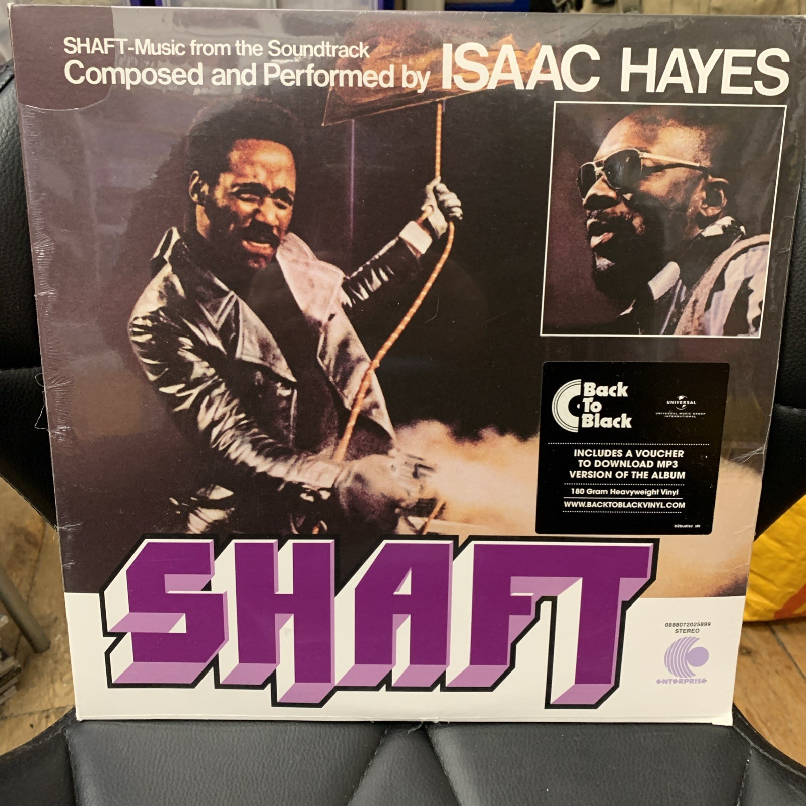 SEALED Shaft Soundtrack Isaac Hayes 2LP SEALED OST , Please Read Description …..