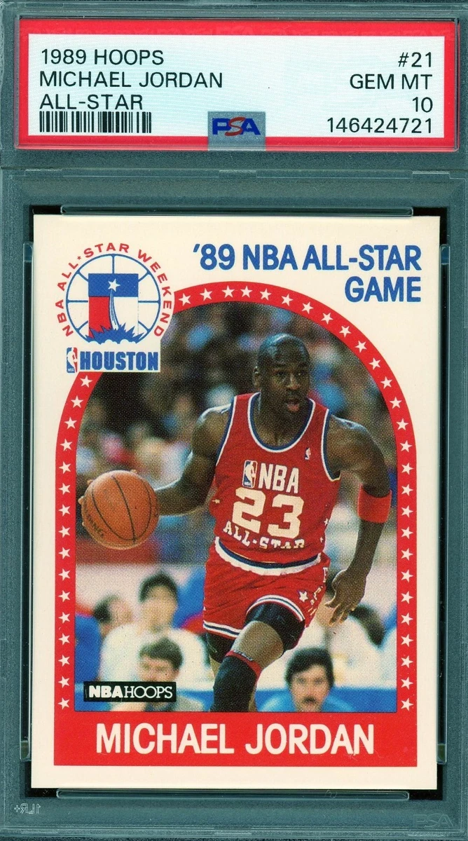 [お盆セール] 1989 Hoops マイケル ジョーダン カード！ Michael Jordan Basketball Grade 10 1989-90 Season Sports Trading