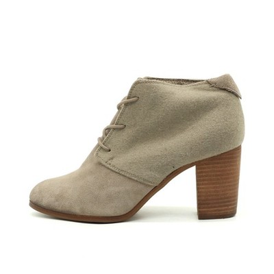 TOMS Damen Stiefelette Wildleder Blockabsatz Vintage-Look Stiefeletten EU 42