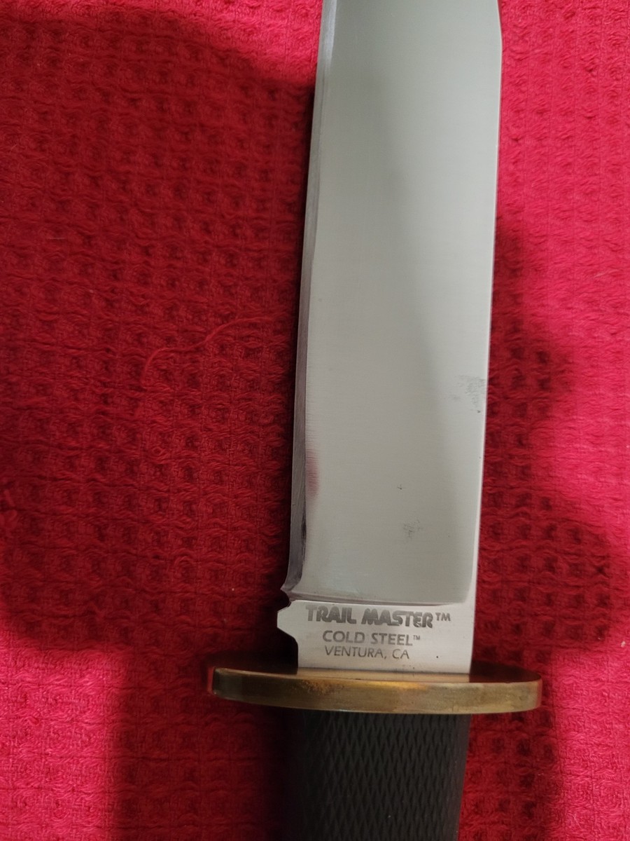 Cold Steel Trail Master Carbon V USA Made Rare Vintage