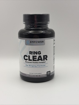 #ad #ad Ring Clear Advanced Tinnitus Complex Formula 60 Capsules Empower Exp 01 28 $11.99