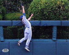 Matt den Dekker New York Mets Signed 8x10 Photo PSA