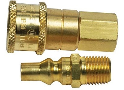Mr. Heater F276186 Propane/Natural Gas 1/4'' Quick Connector/Excess Flow MalePlug