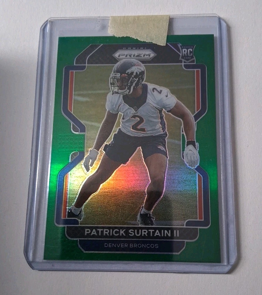 Patrick Surtain II Rookie Green Prizm - 2021 Prizm Football #374