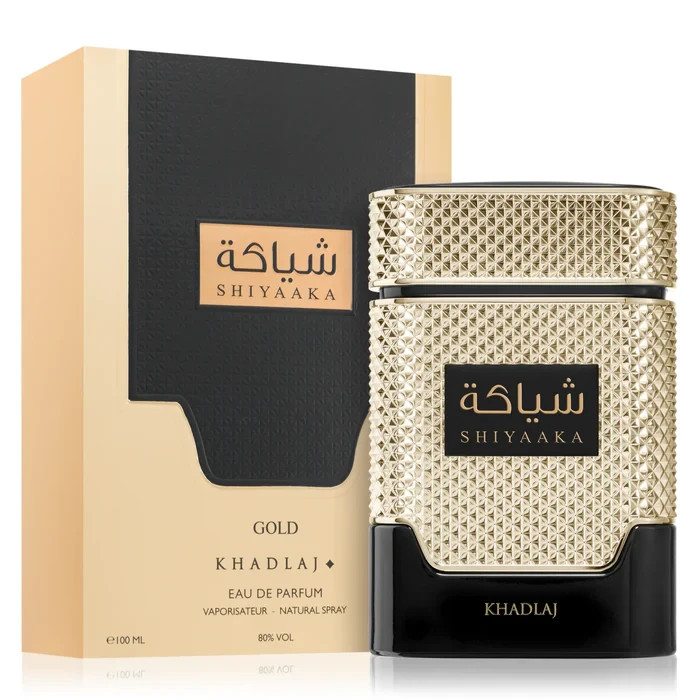 KHADLAJ SHIYAAKA GOLD 100ML EAU DE PARFUM SPRAY BRAND NEW & SEALED