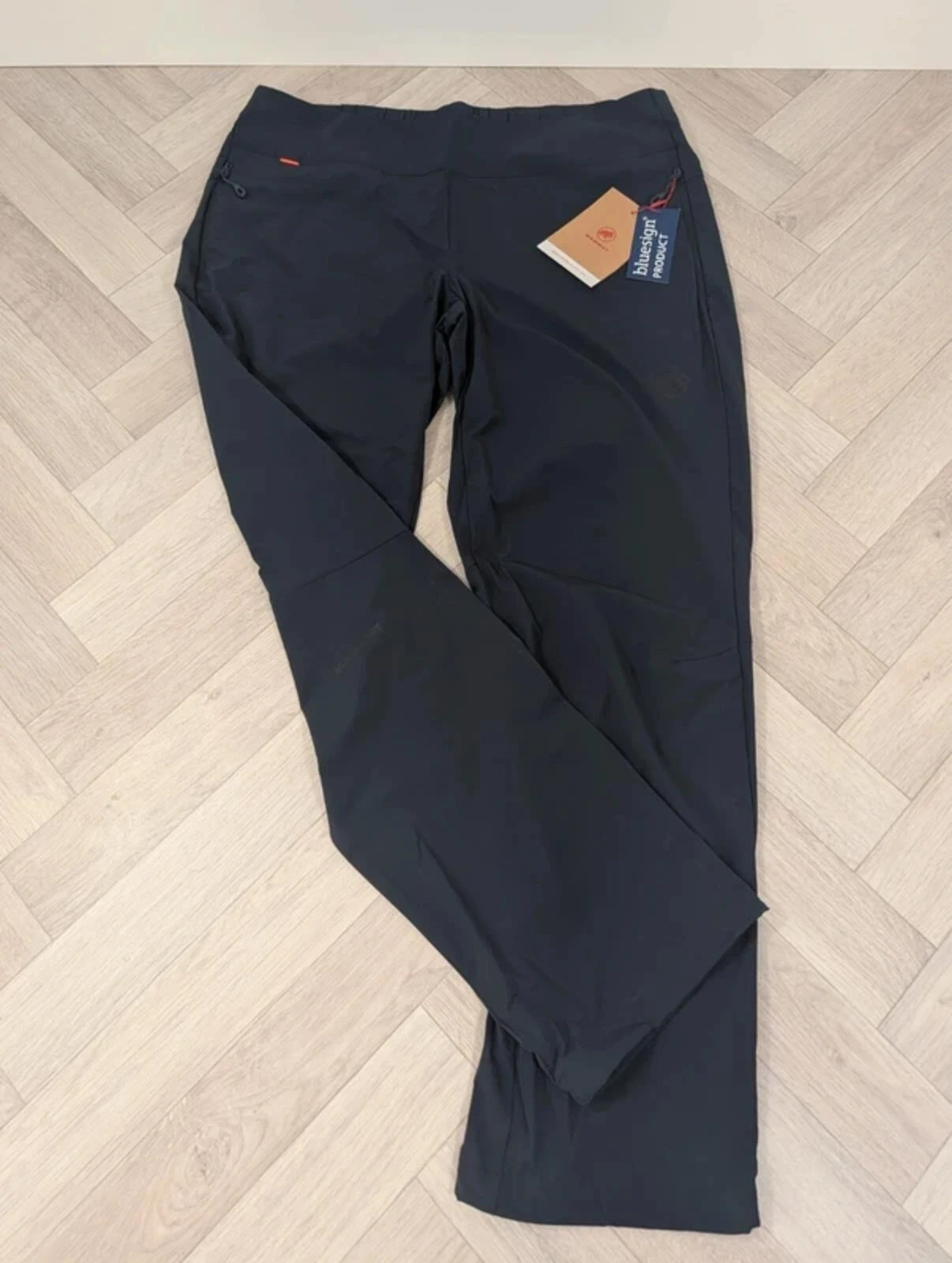 Mammut Runbold Light Pants Women Marine Blue UK20 BNWT Hiking