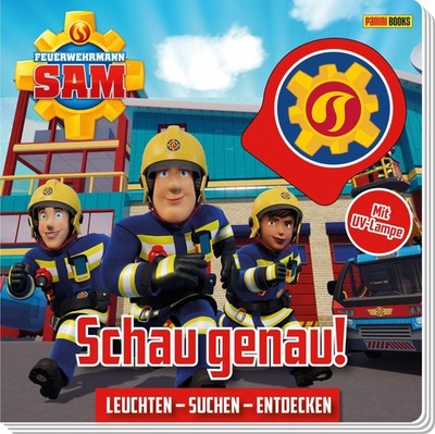 Feuerwehrmann Sam: Schau genau! - Leuchten - Suchen - Entdecken Panini