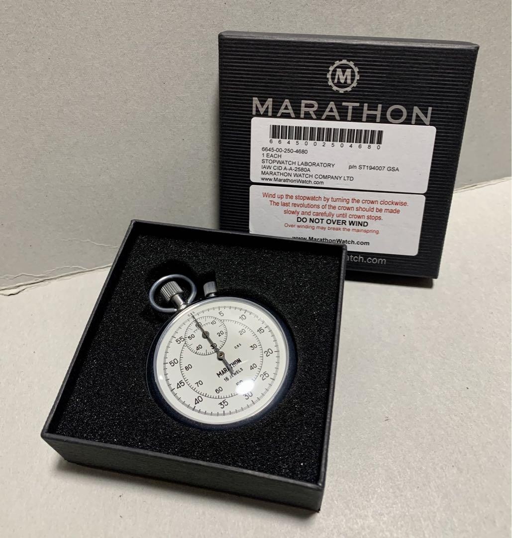Marathon Laboratory Stopwatch NSN 6645-00-250-4680 Mechanical
