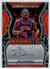 2024-25 Panini Obsidian Joe Dumars Magmatic Signatures Auto /149