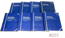 various silver dollar WHITMAN COIN FOLDER ALBUMS MORGAN PEACE LIBERTY 9025 other