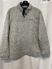 Eddie Bauer Men  s Charcoal Heather Pullover
