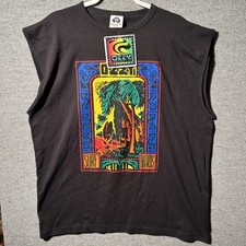 Vintage OZZY Australia Surf Boards Sleeveless Shirt Made In USA Sz XL NWT!