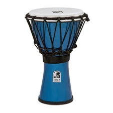 Toca Freestyle ColorSound Djembe Metallic Blue 7 in.