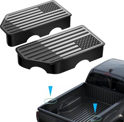 American Flag Stake Pocket Covers for 2015-2022 GMC Canyon/Chevy Colorado Truck 