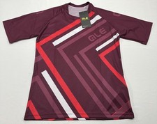 Nuevo con etiquetas Camiseta Ale Cycling Maglia Donna MC - SS Dama Mosto Para Mujer Talla Mediana Nueva