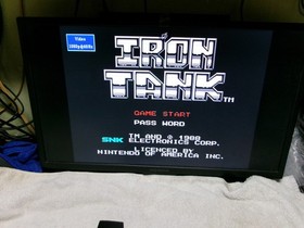 #614 Iron Tank The Invasion of Normandy NES 1988 IN BOX W/MANUAL/BOX PROTECTOR