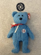Ty Beanie Baby Addison The Baseball Bear - DOB May 20, 2001