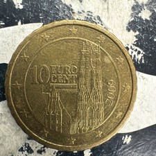 10- Eurocent M&uuml;nze &Ouml;sterreich 2009 Umlaufm&uuml;nze Sammelm&uuml;nze Kursm&uuml;nze Austria
