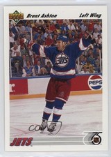 1991-92 Upper Deck Brent Ashton #303 8i5