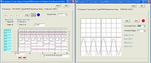USB Oscilloscope & Logic Analyzer & Signal Generator